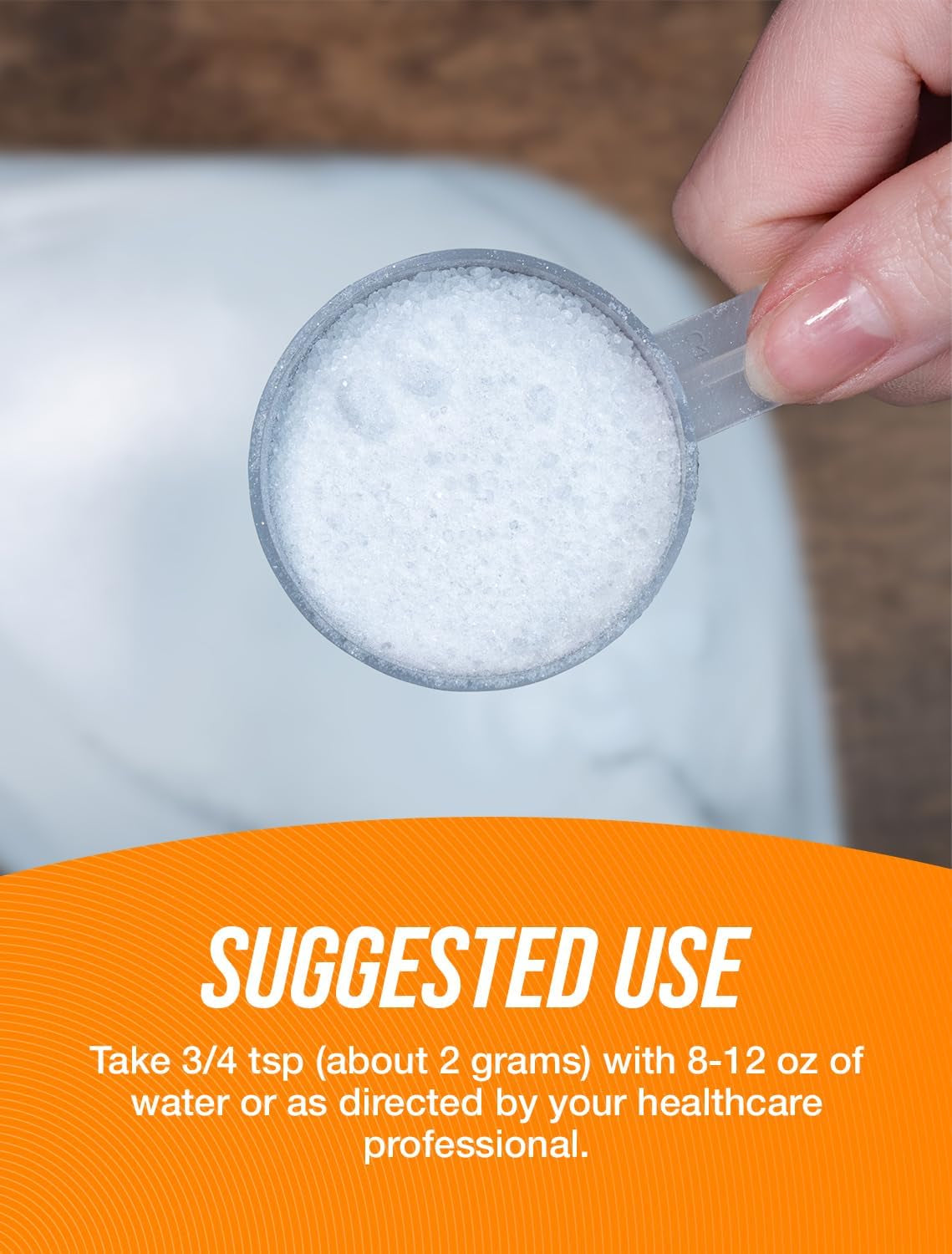 .com Taurine Powder - Unflavored Gluten-Free Amino Acid Supplement for Energy, 2G per Serving, 250G (8.8 Oz)